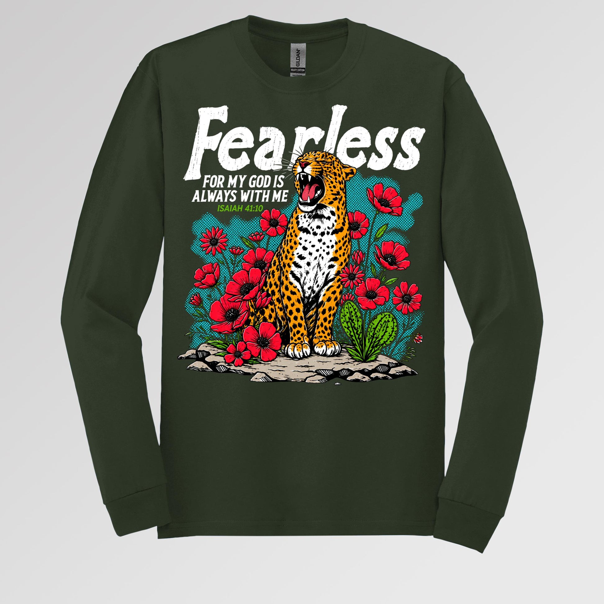Fearless For My God Is Always With Me Isaiah 41.10 01