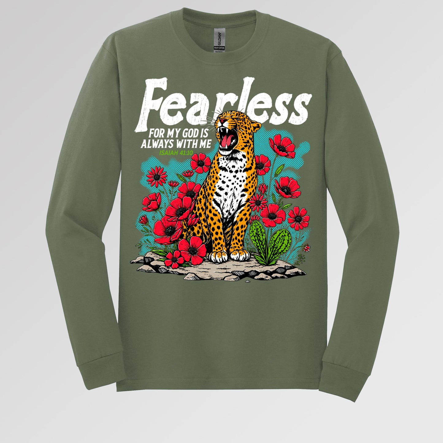 Fearless For My God Is Always With Me Isaiah 41.10 01