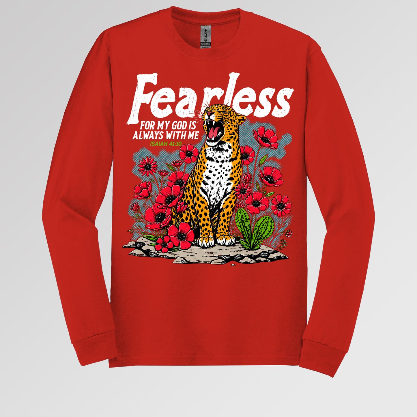 Fearless For My God Is Always With Me Isaiah 41.10 01