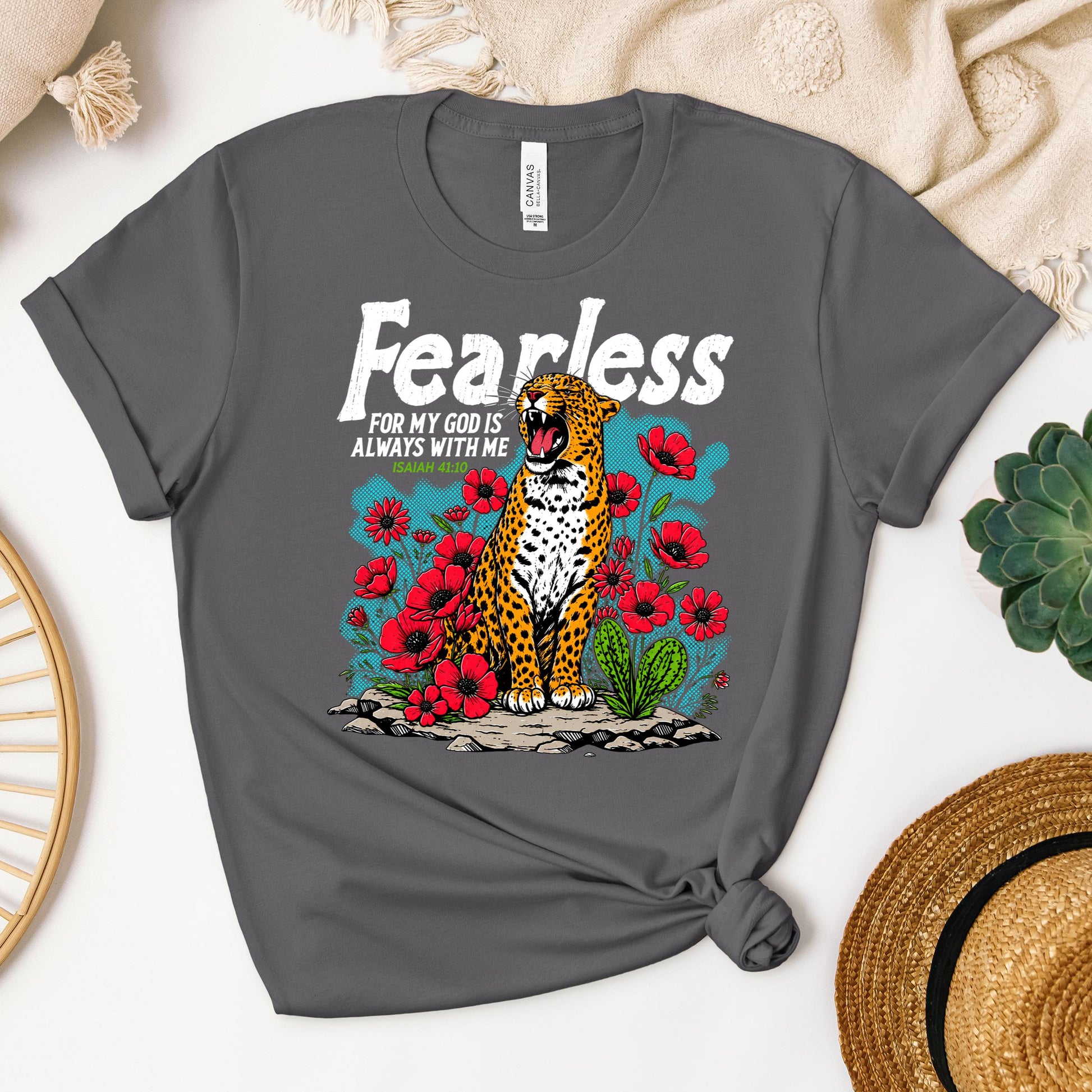 Fearless For My God Is Always With Me Isaiah 41.10 01