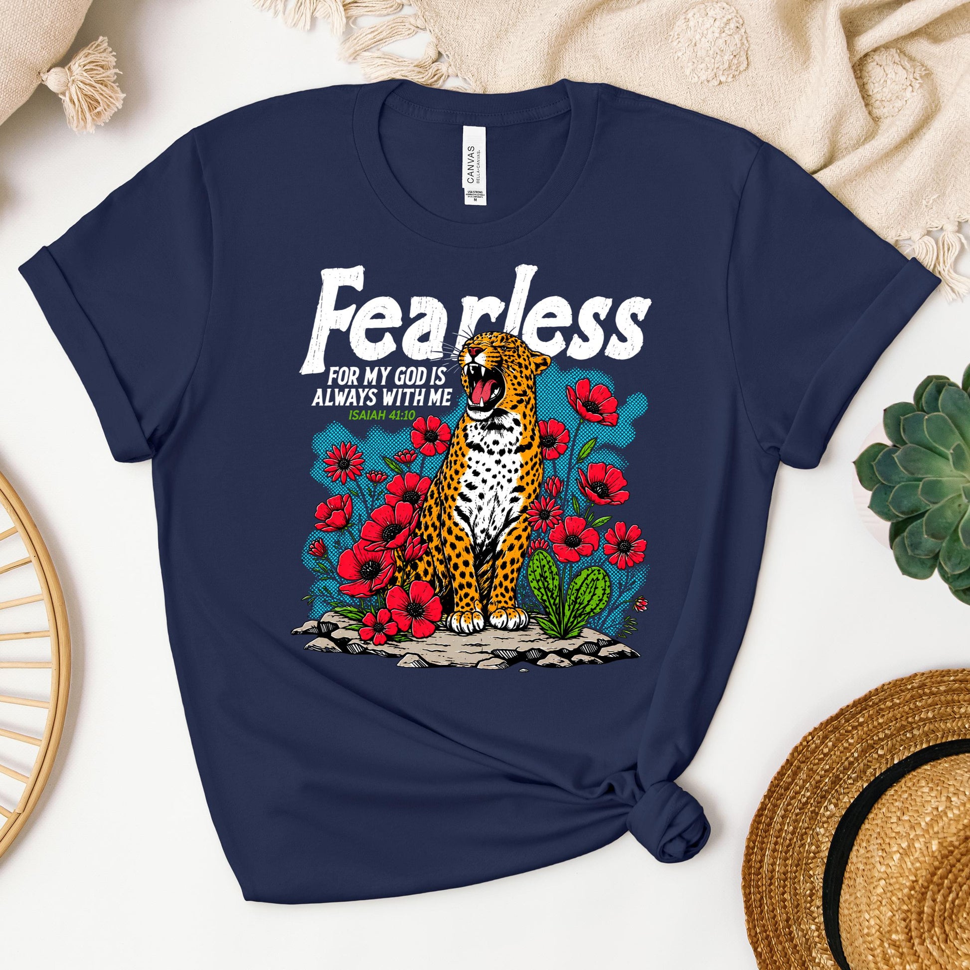 Fearless For My God Is Always With Me Isaiah 41.10 01