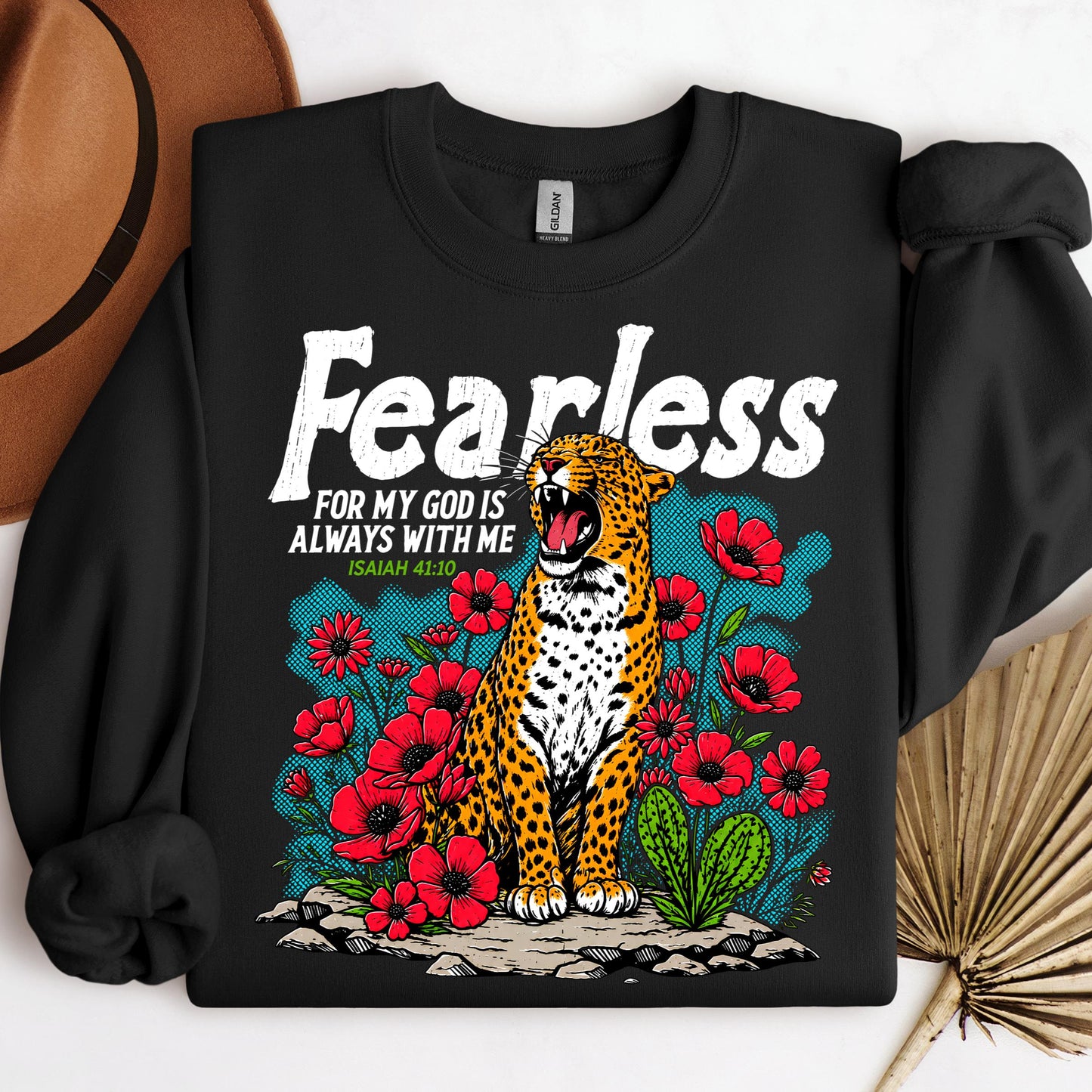 Fearless For My God Is Always With Me Isaiah 41.10 01
