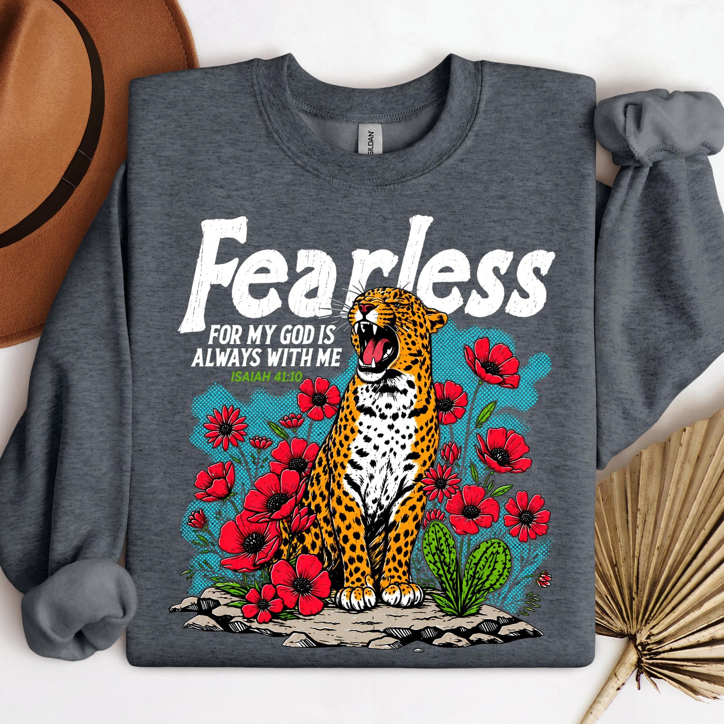 Fearless For My God Is Always With Me Isaiah 41.10 01
