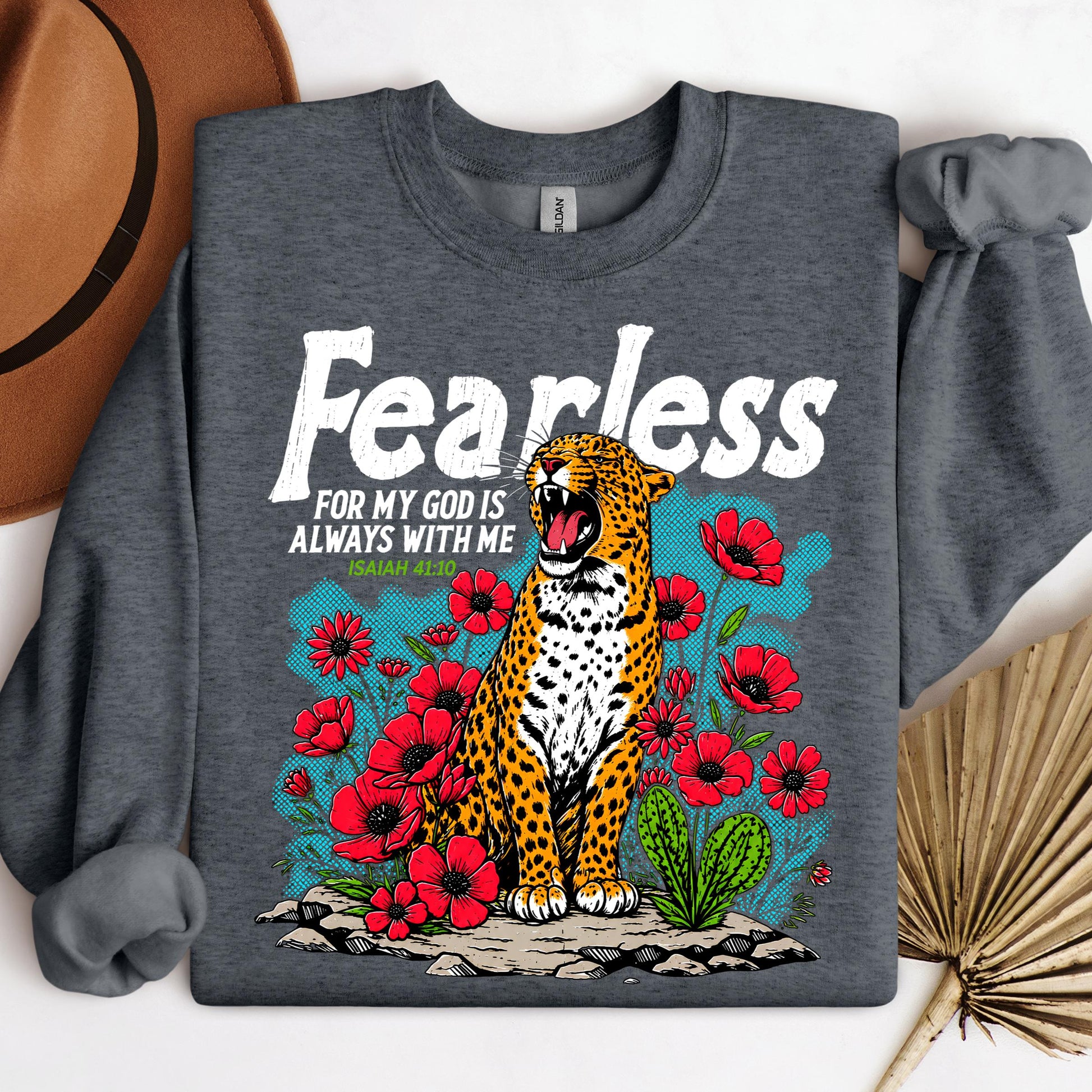 Fearless For My God Is Always With Me Isaiah 41.10 01
