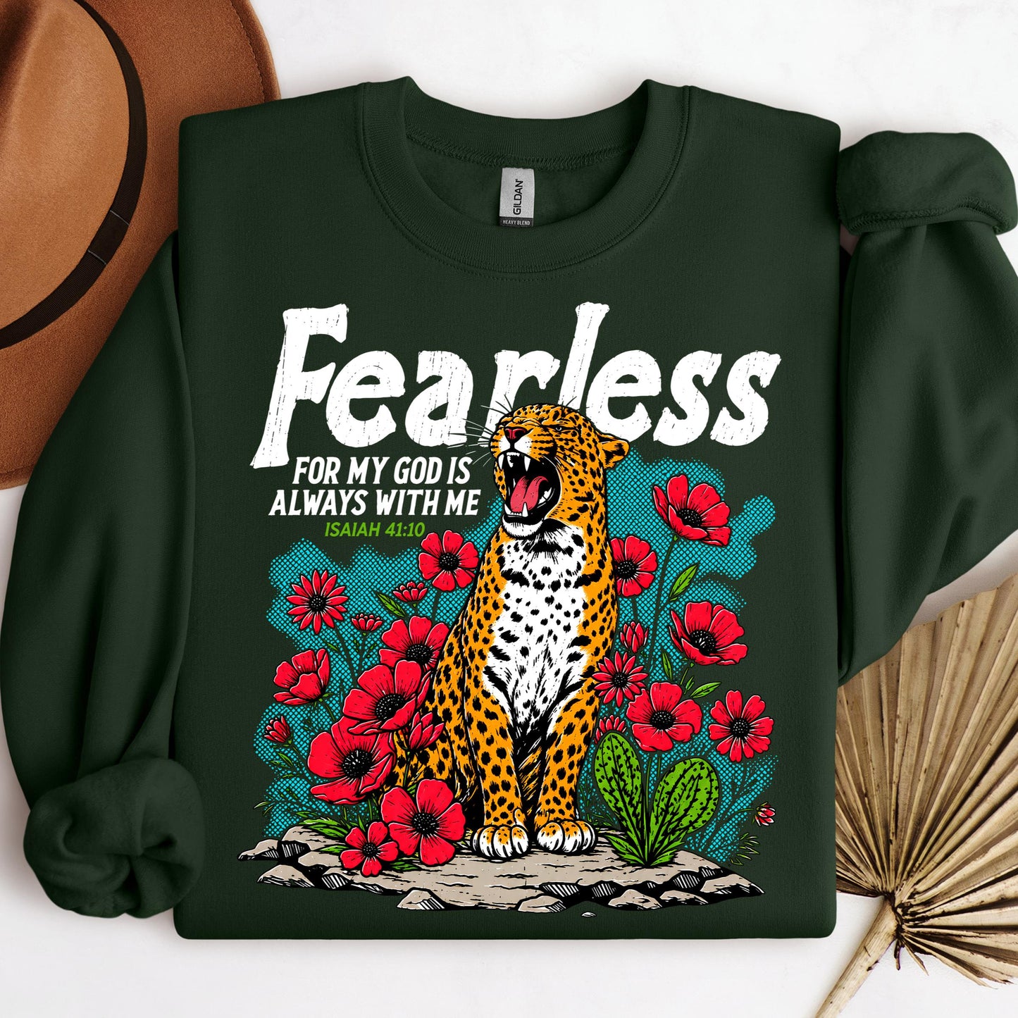 Fearless For My God Is Always With Me Isaiah 41.10 01