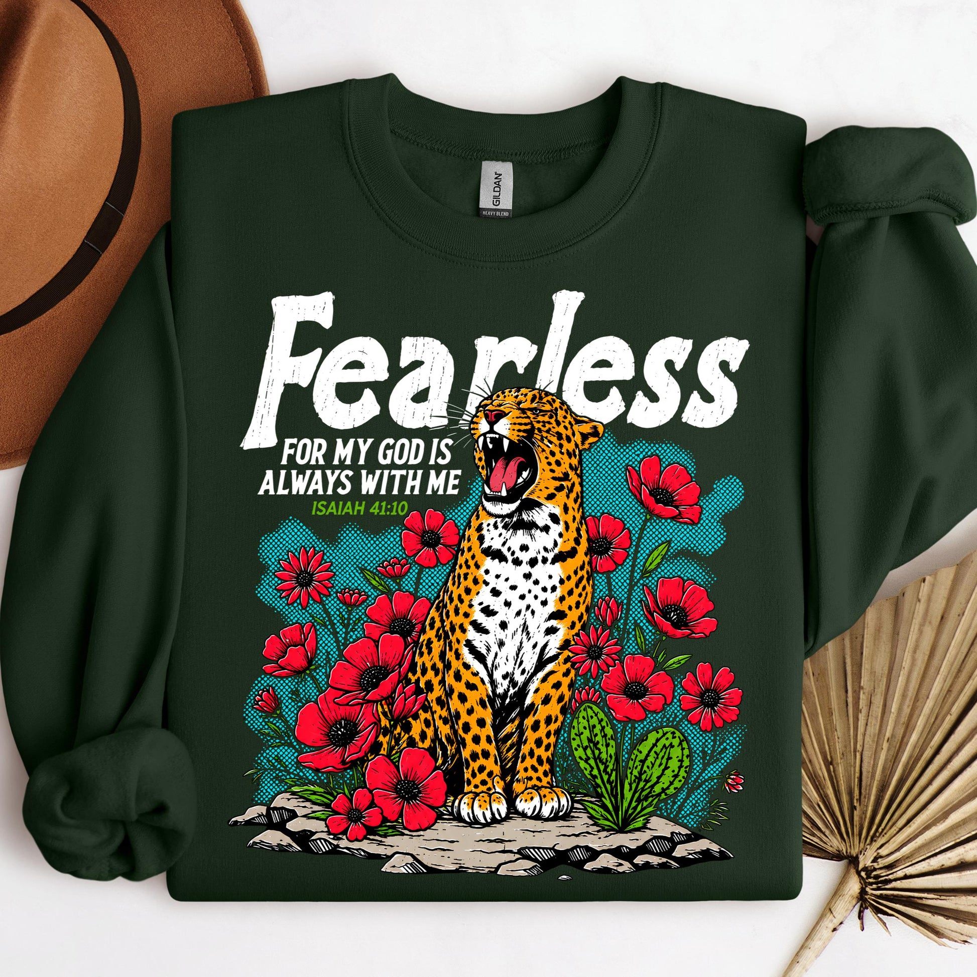 Fearless For My God Is Always With Me Isaiah 41.10 01