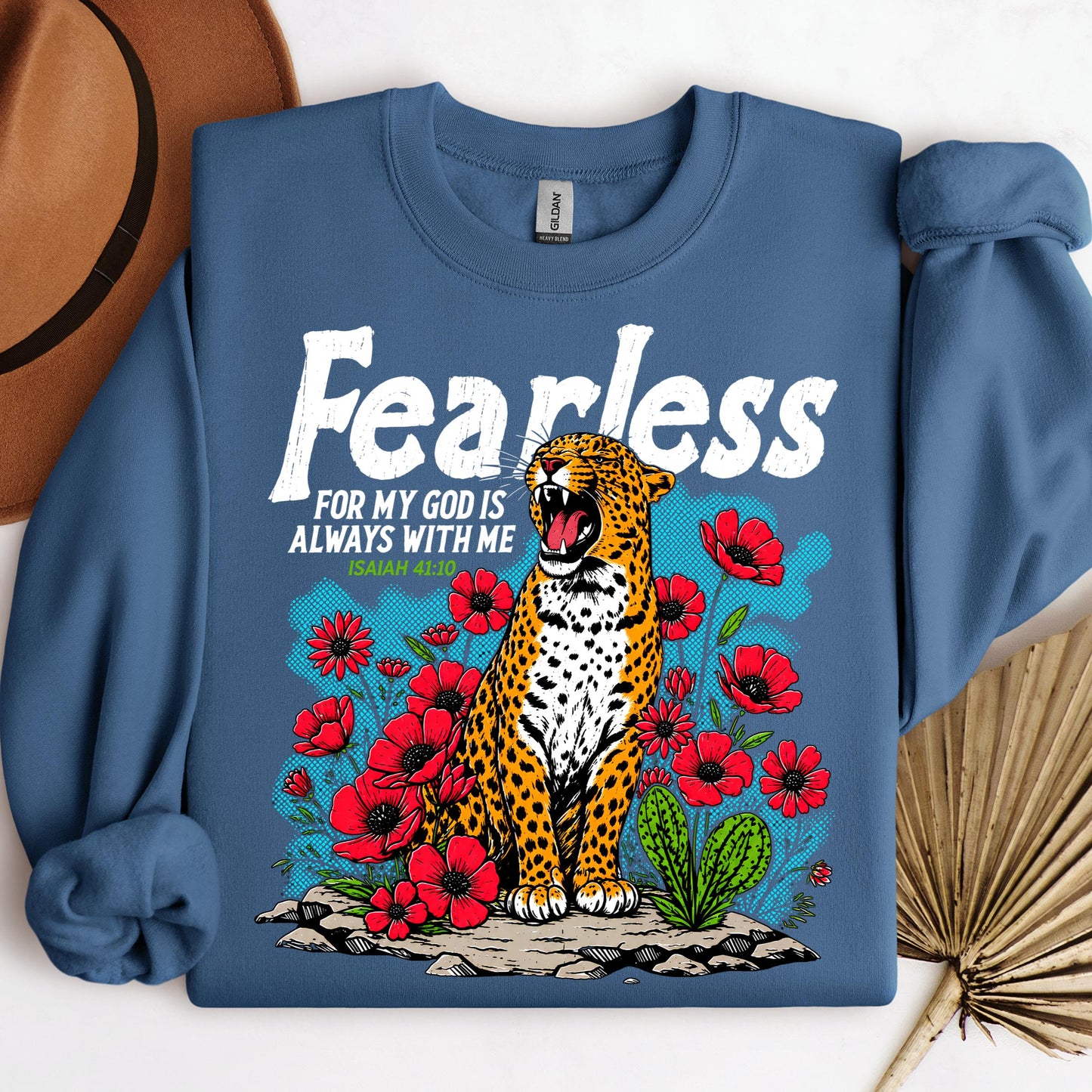 Fearless For My God Is Always With Me Isaiah 41.10 01