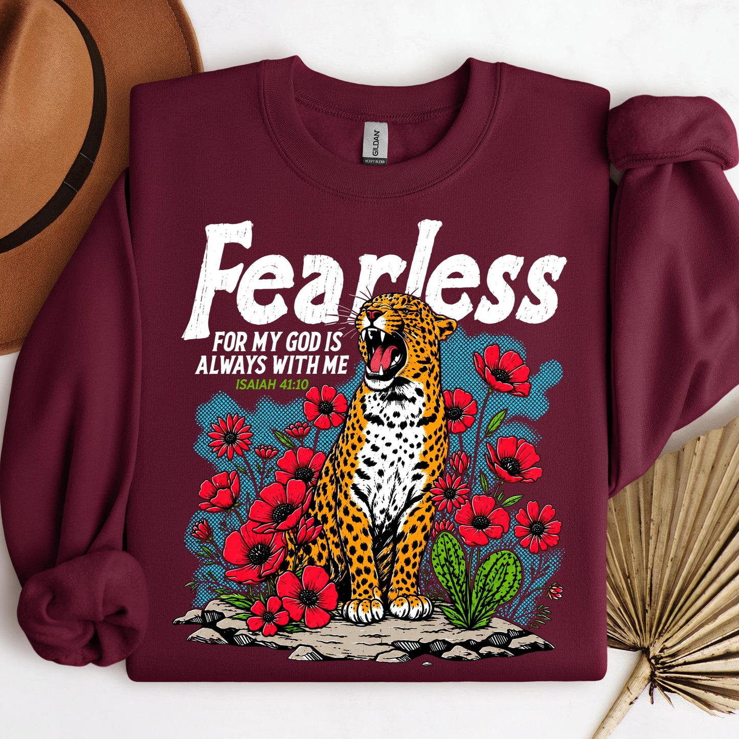 Fearless For My God Is Always With Me Isaiah 41.10 01