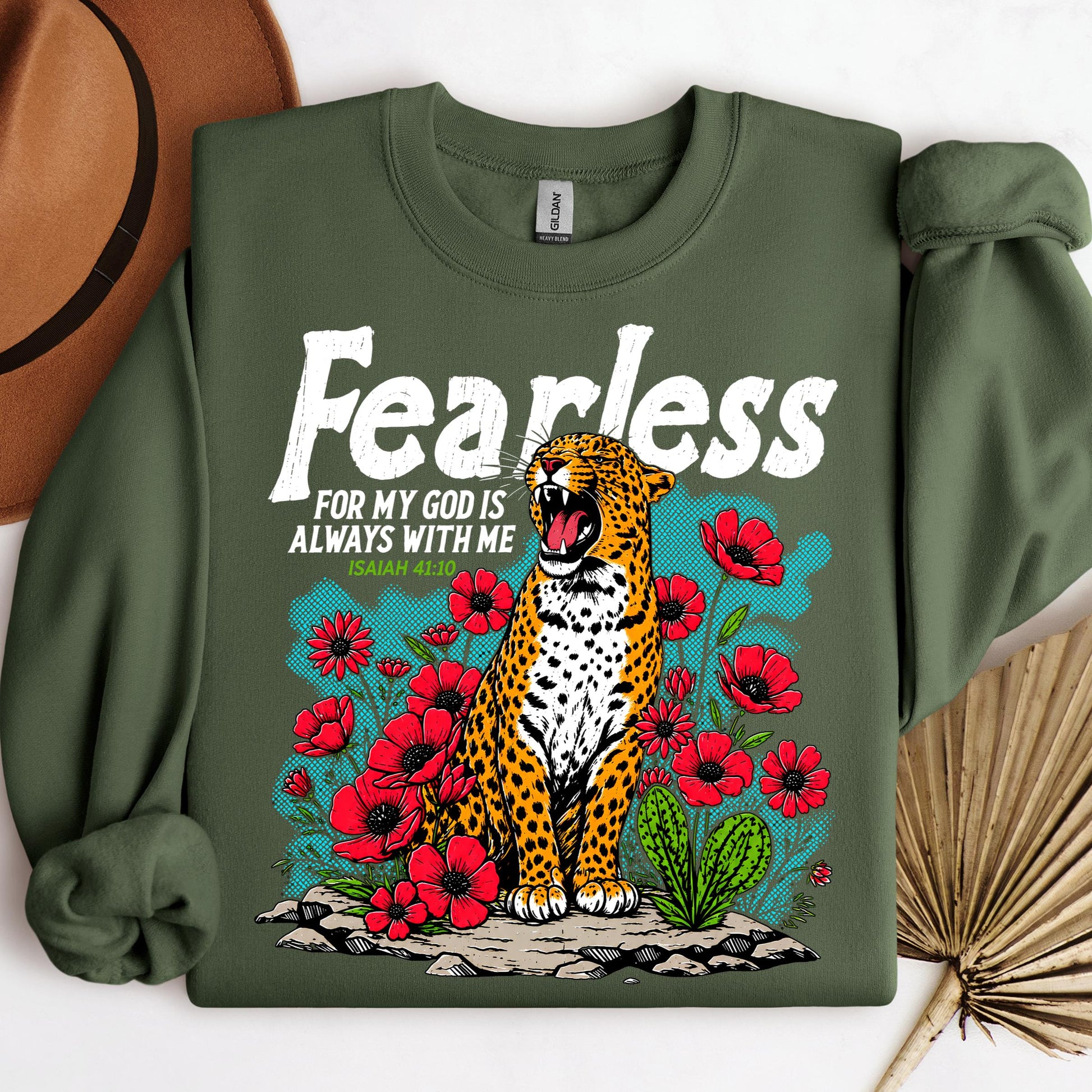 Fearless For My God Is Always With Me Isaiah 41.10 01