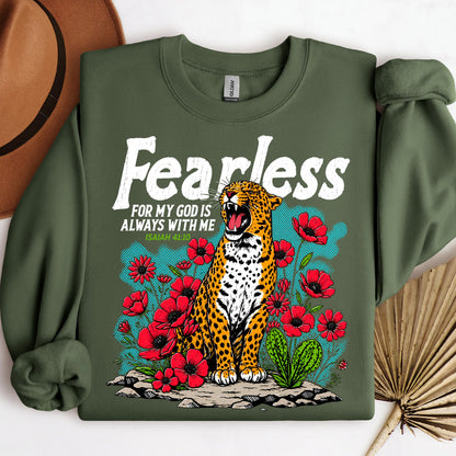 Fearless For My God Is Always With Me Isaiah 41.10 01