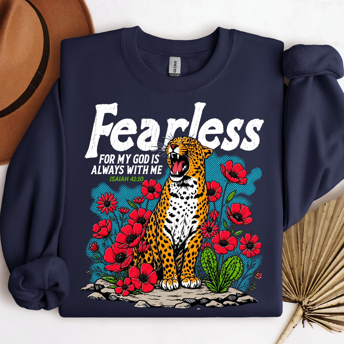 Fearless For My God Is Always With Me Isaiah 41.10 01