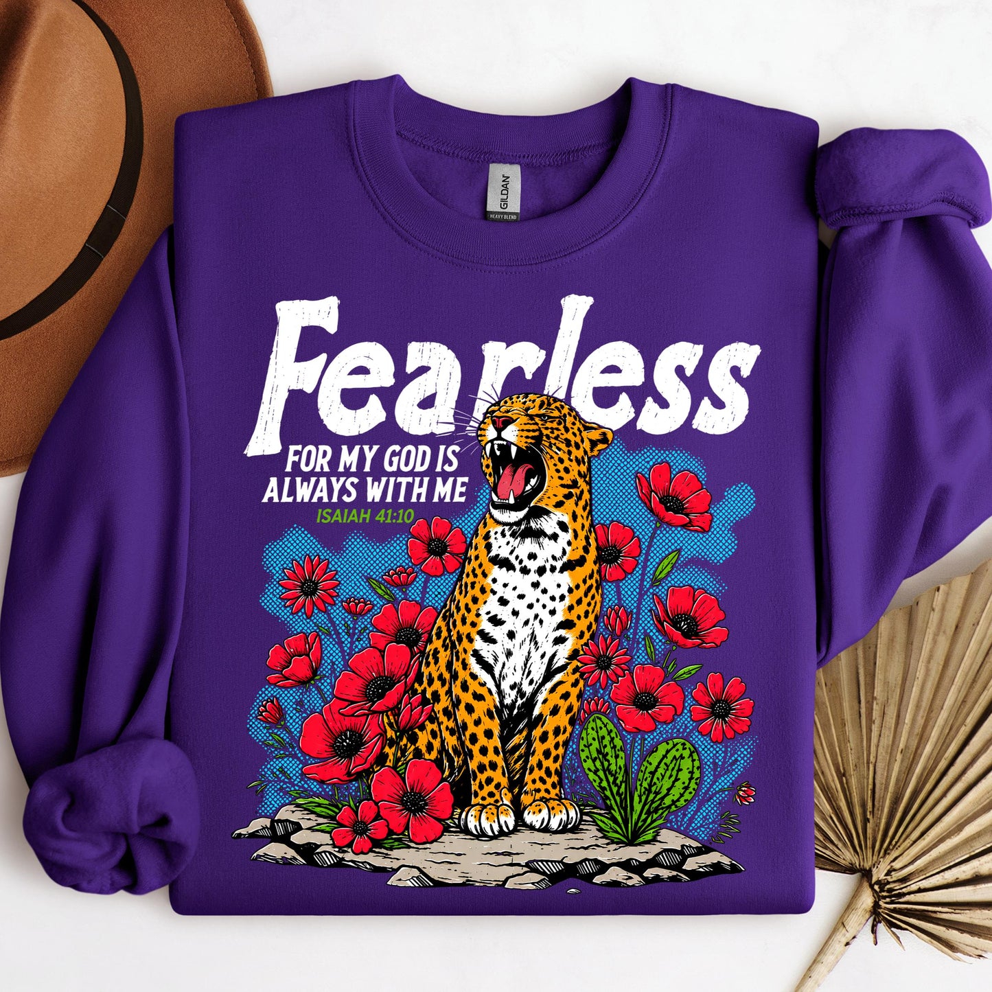 Fearless For My God Is Always With Me Isaiah 41.10 01
