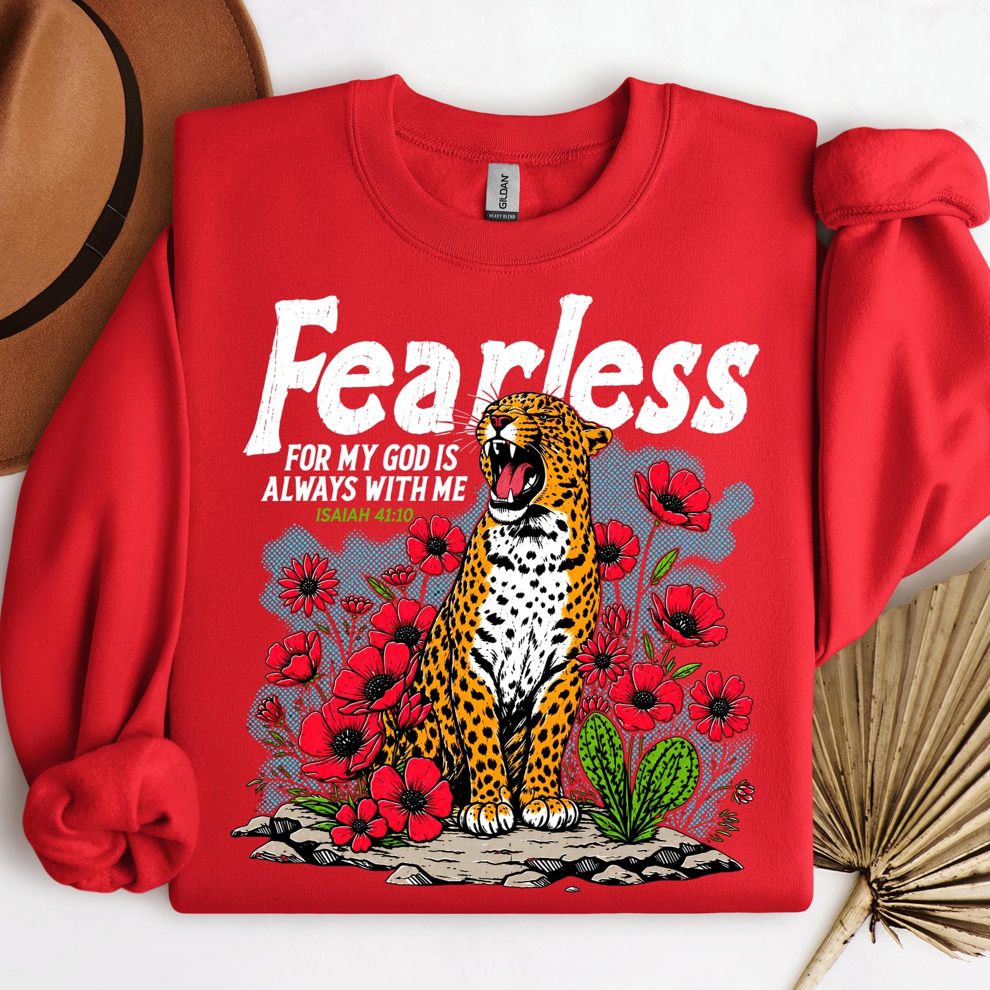 Fearless For My God Is Always With Me Isaiah 41.10 01