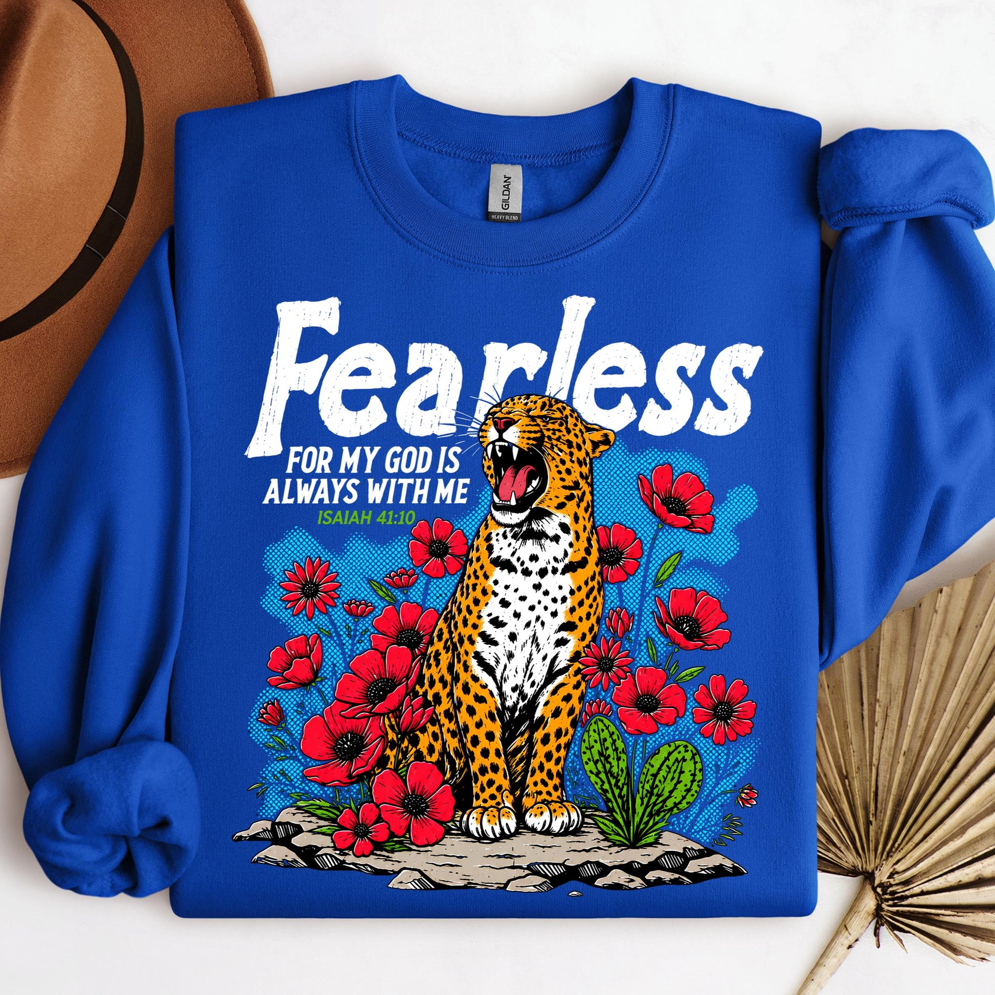 Fearless For My God Is Always With Me Isaiah 41.10 01