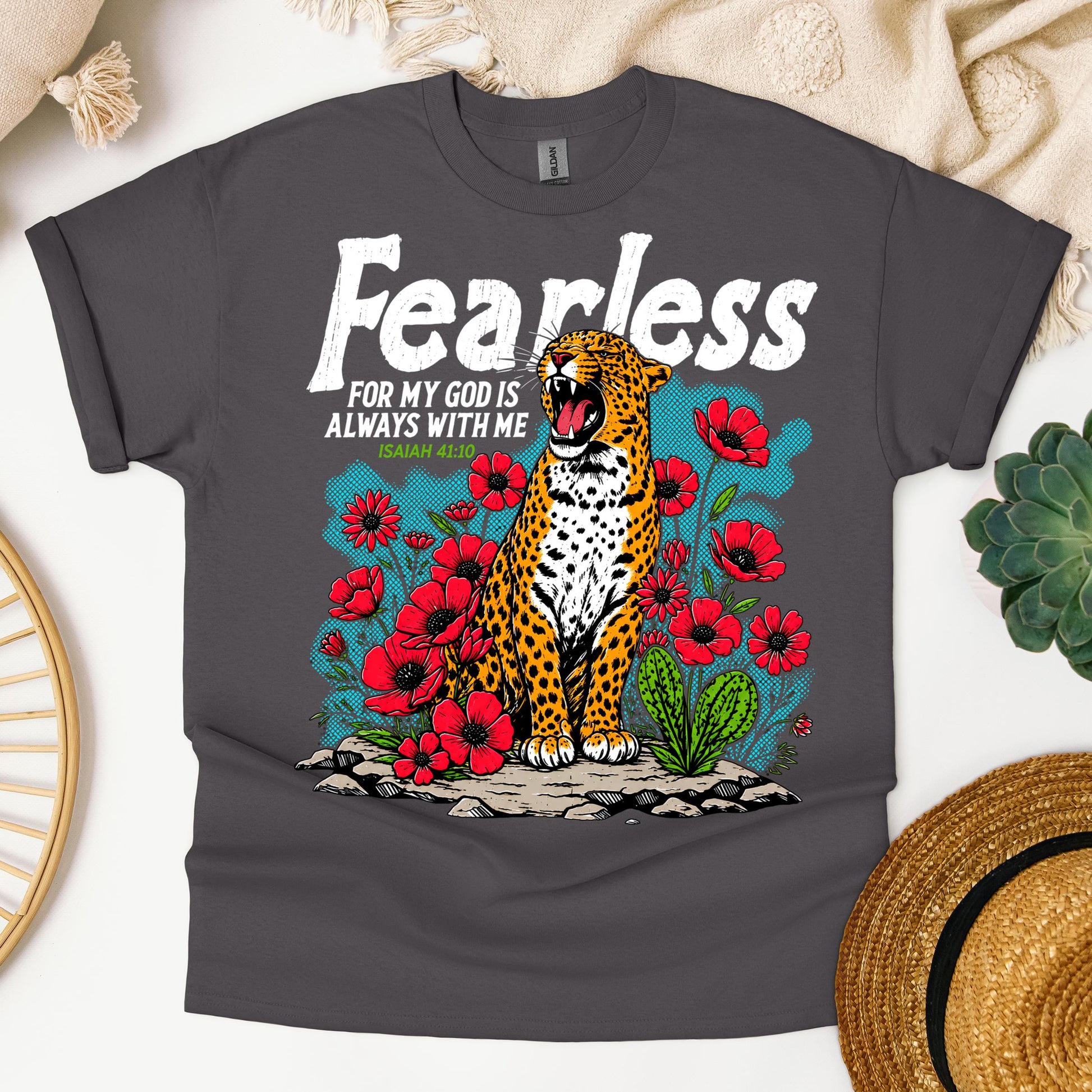 Fearless For My God Is Always With Me Isaiah 41.10 01