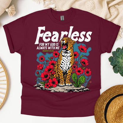 Fearless For My God Is Always With Me Isaiah 41.10 01