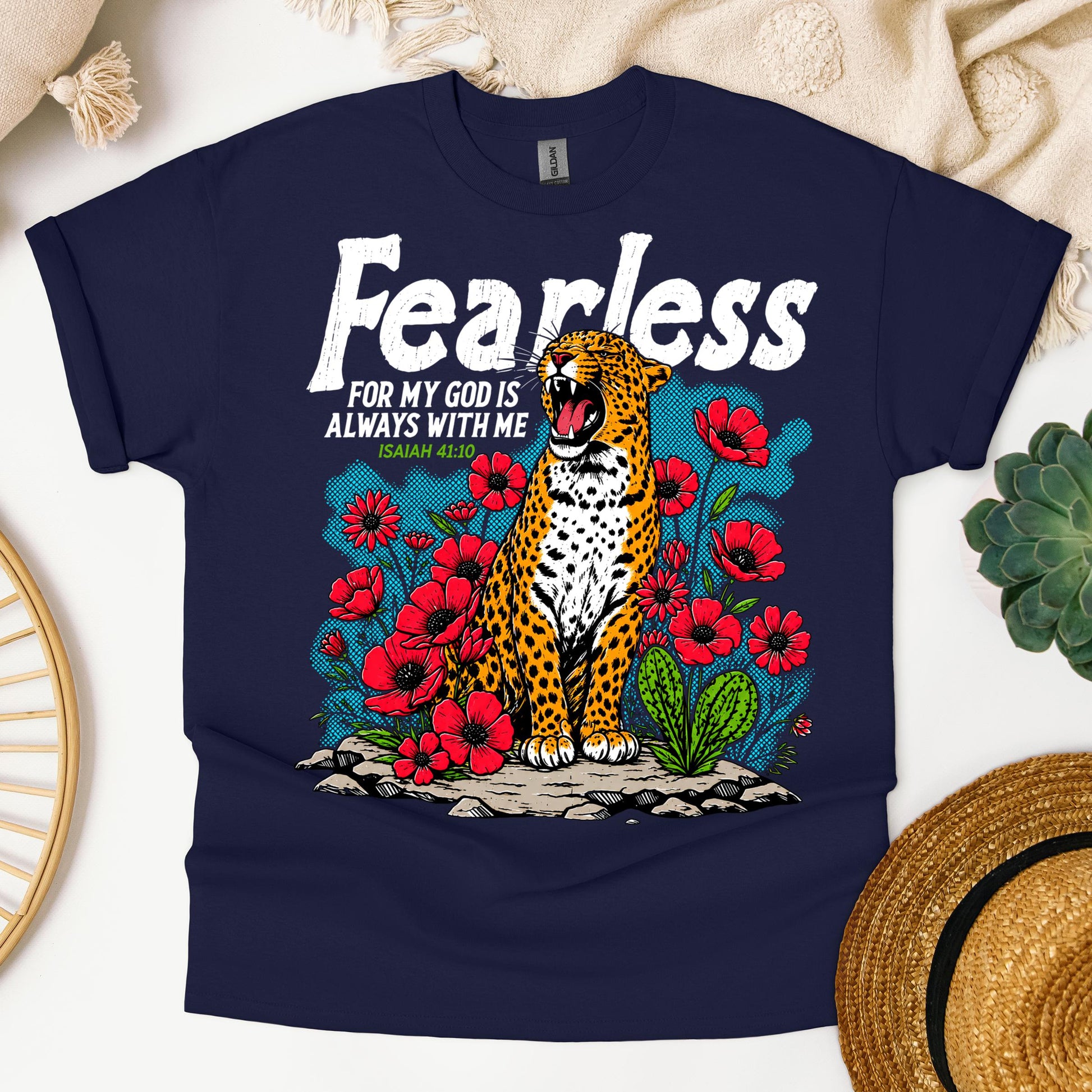 Fearless For My God Is Always With Me Isaiah 41.10 01