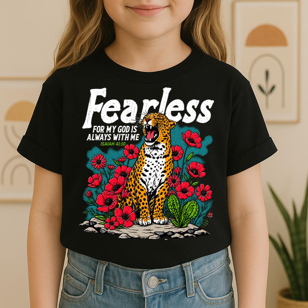 Fearless For My God Is Always With Me Isaiah 41.10 01