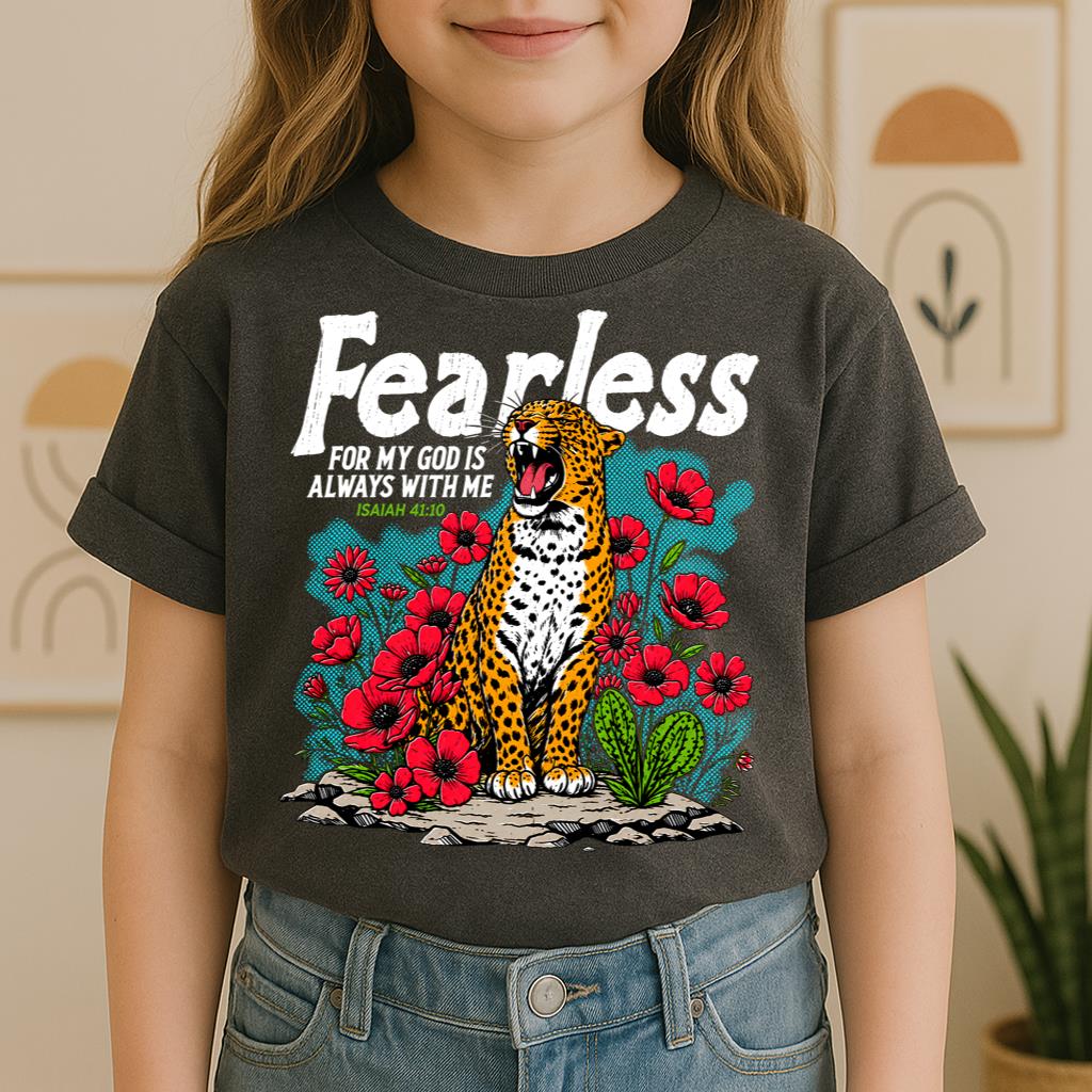 Fearless For My God Is Always With Me Isaiah 41.10 01