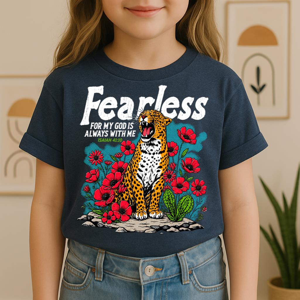 Fearless For My God Is Always With Me Isaiah 41.10 01