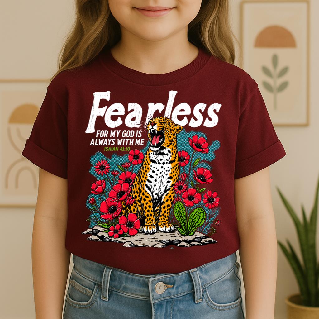 Fearless For My God Is Always With Me Isaiah 41.10 01