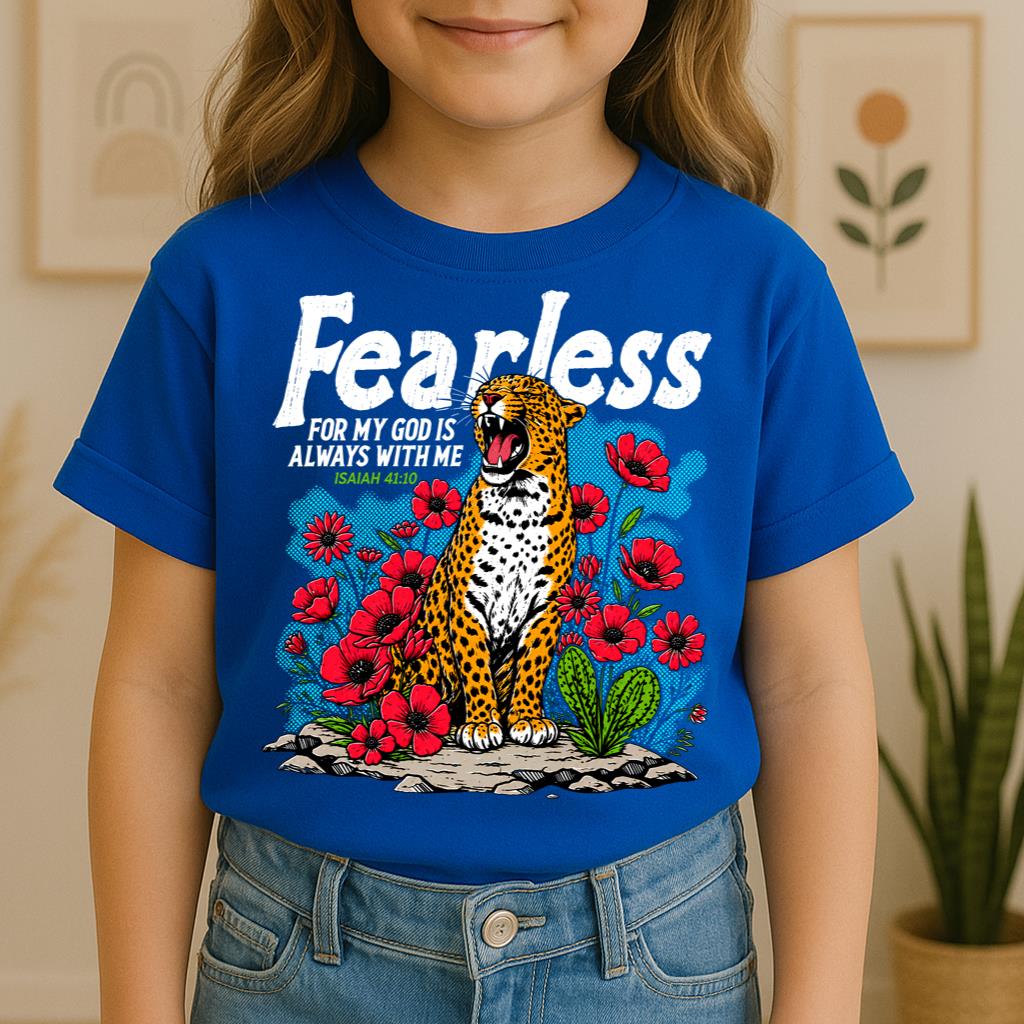 Fearless For My God Is Always With Me Isaiah 41.10 01