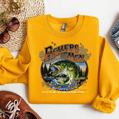 Fishers Of Men You Catch Em God Cleans Em Since A.D. 33 01
