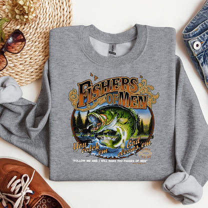 Fishers Of Men You Catch Em God Cleans Em Since A.D. 33 01