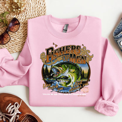 Fishers Of Men You Catch Em God Cleans Em Since A.D. 33 01