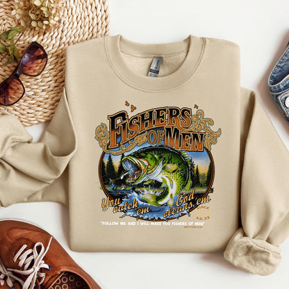 Fishers Of Men You Catch Em God Cleans Em Since A.D. 33 01