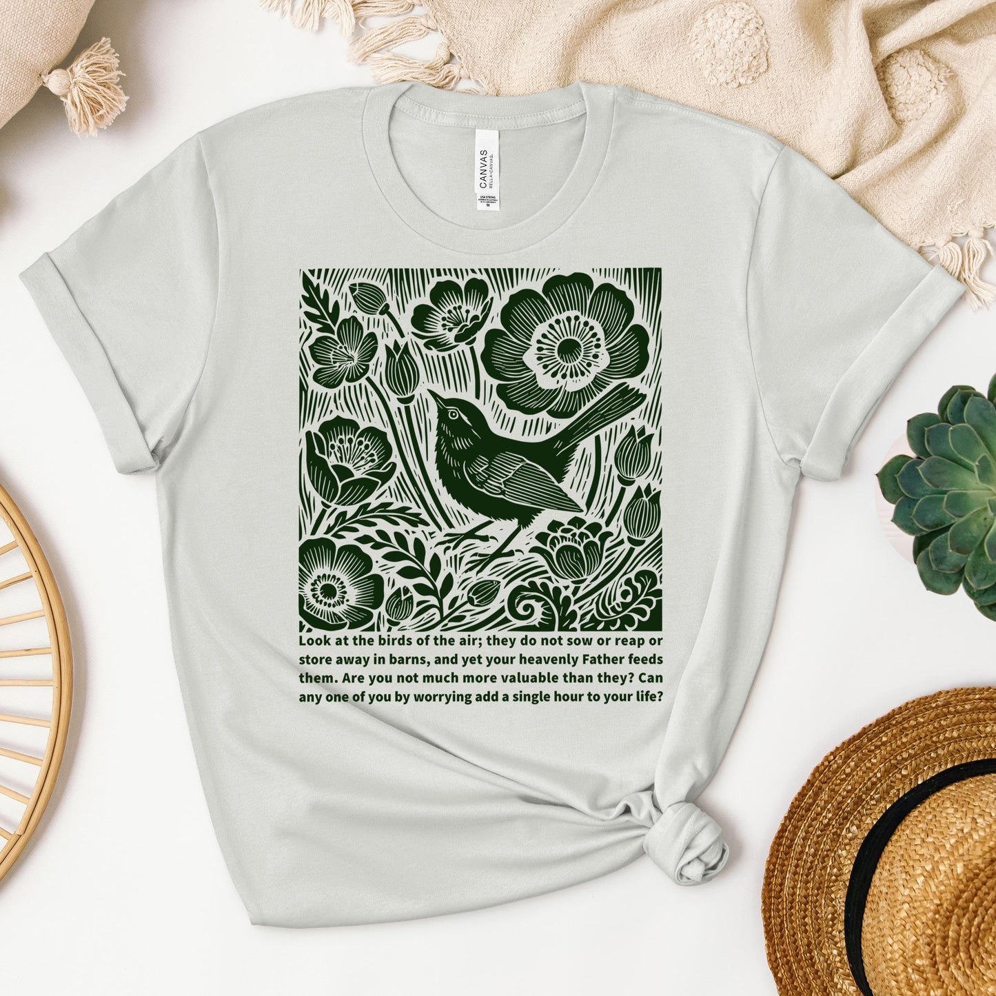 Floral Bird 01