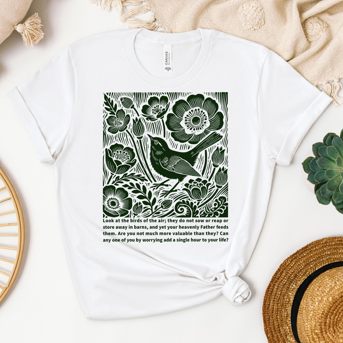 Floral Bird 01