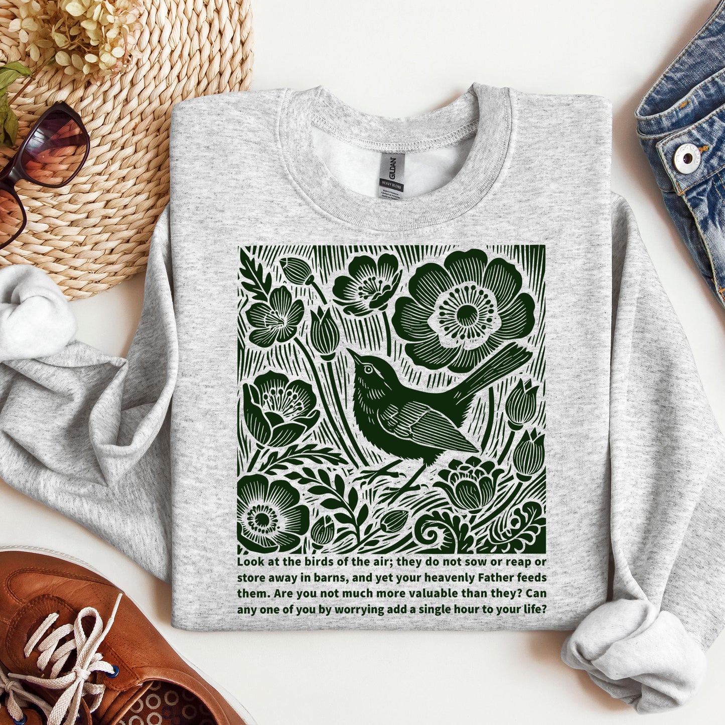 Floral Bird 01