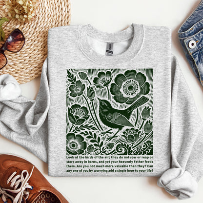 Floral Bird 01