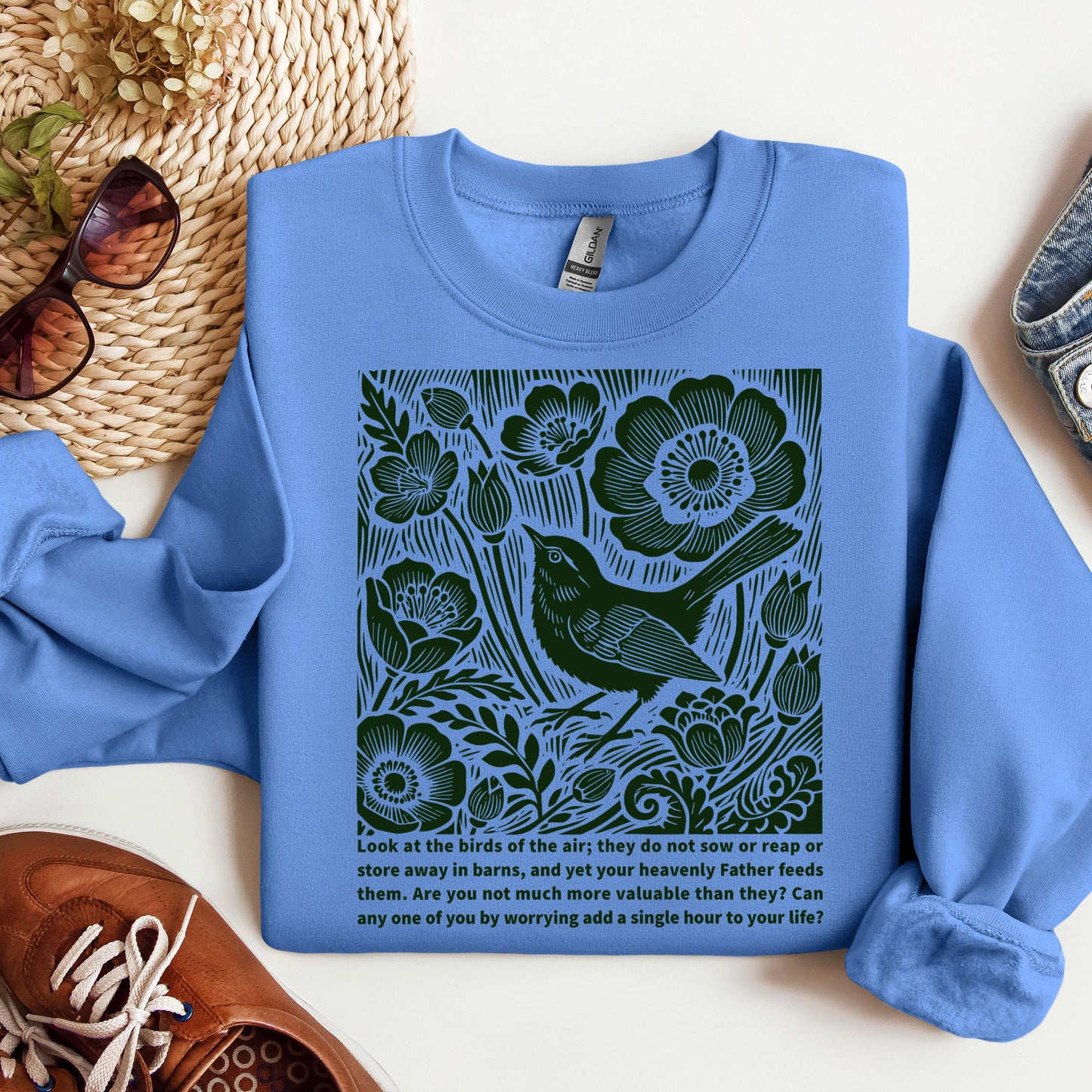 Floral Bird 01