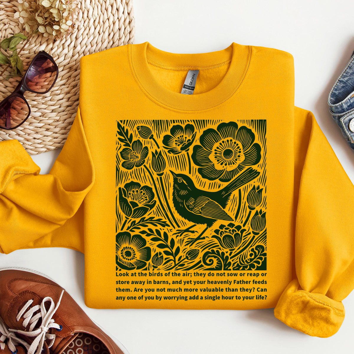 Floral Bird 01