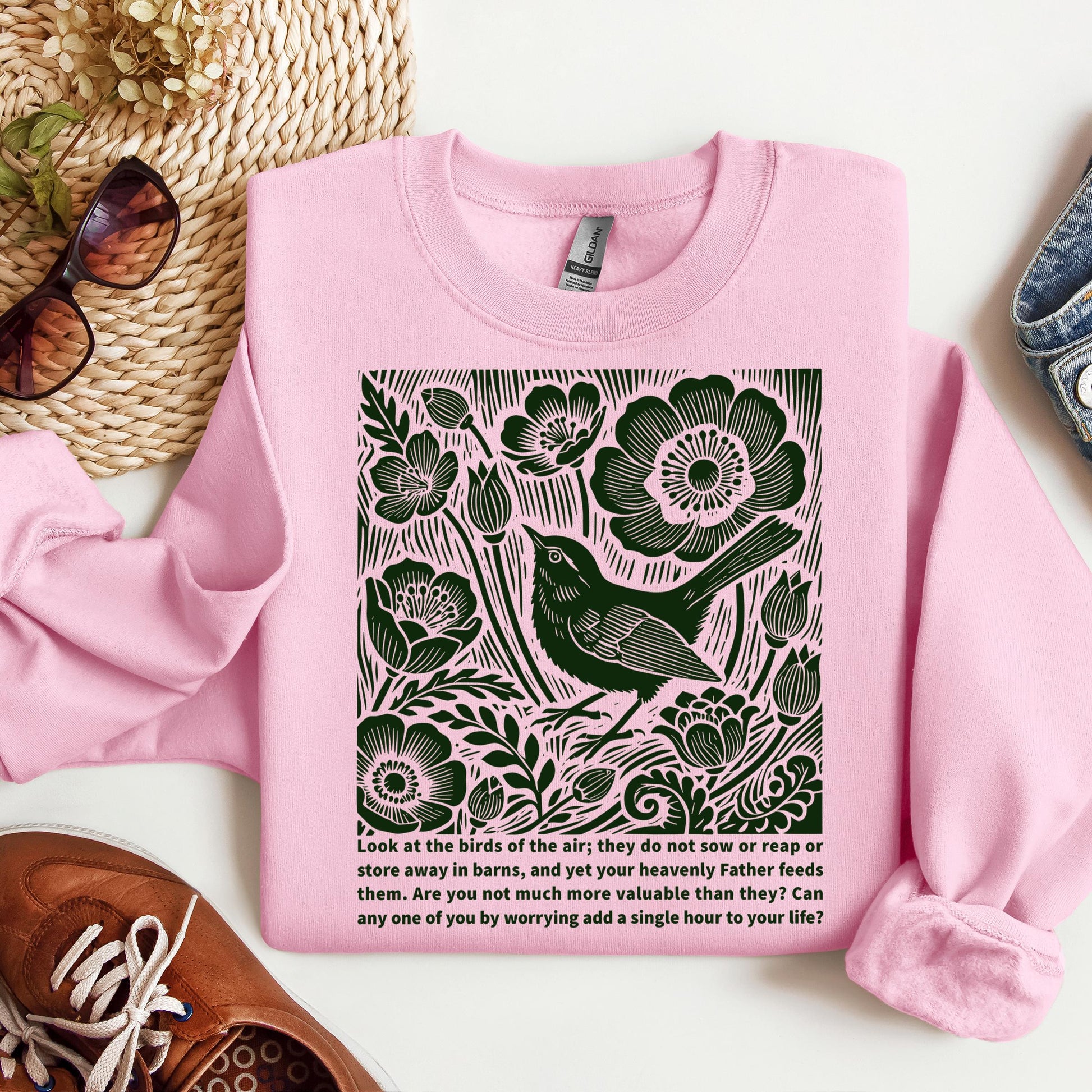 Floral Bird 01