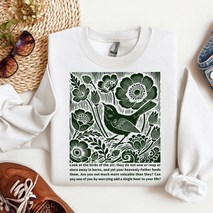 Floral Bird 01