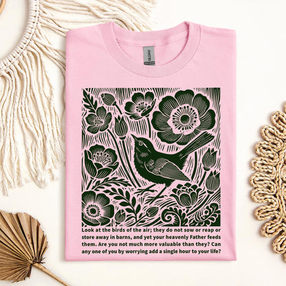 Floral Bird 01