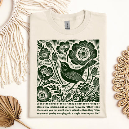 Floral Bird 01