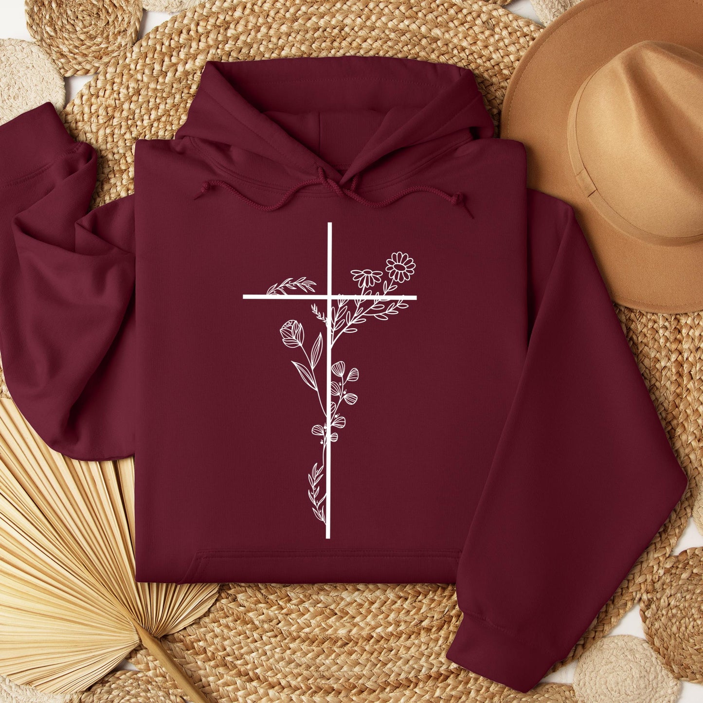 Floral Cross 01