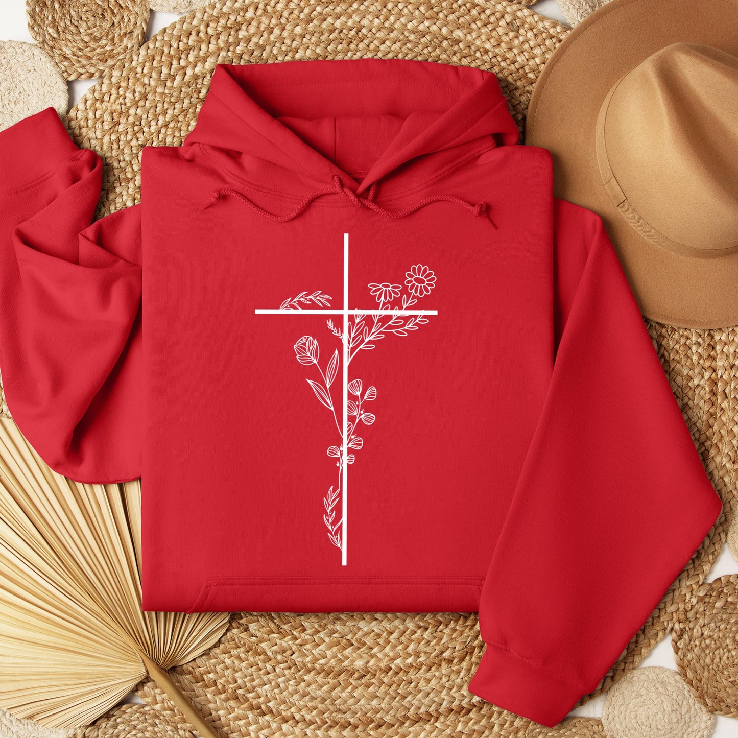 Floral Cross 01