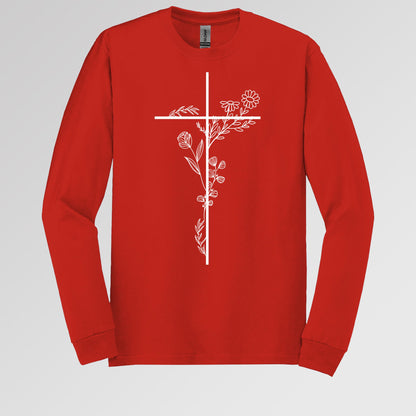 Floral Cross 01