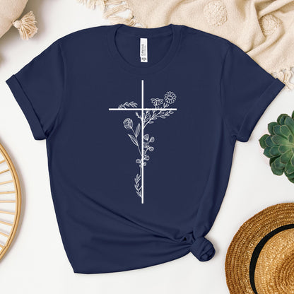 Floral Cross 01