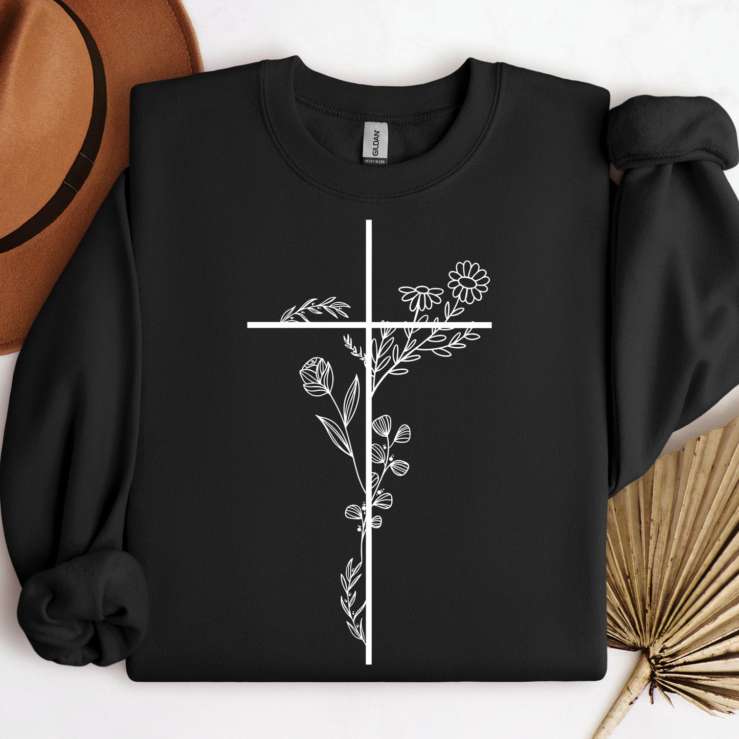 Floral Cross 01