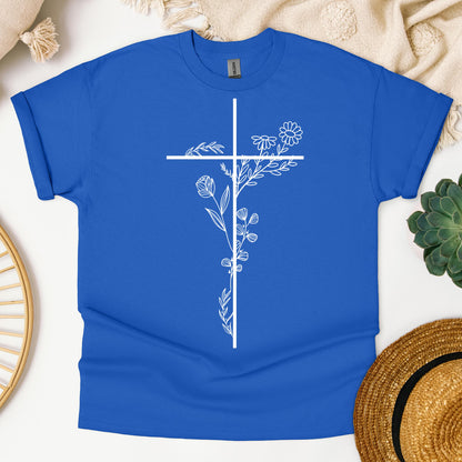 Floral Cross 01