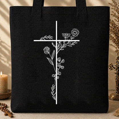 Floral Cross 01