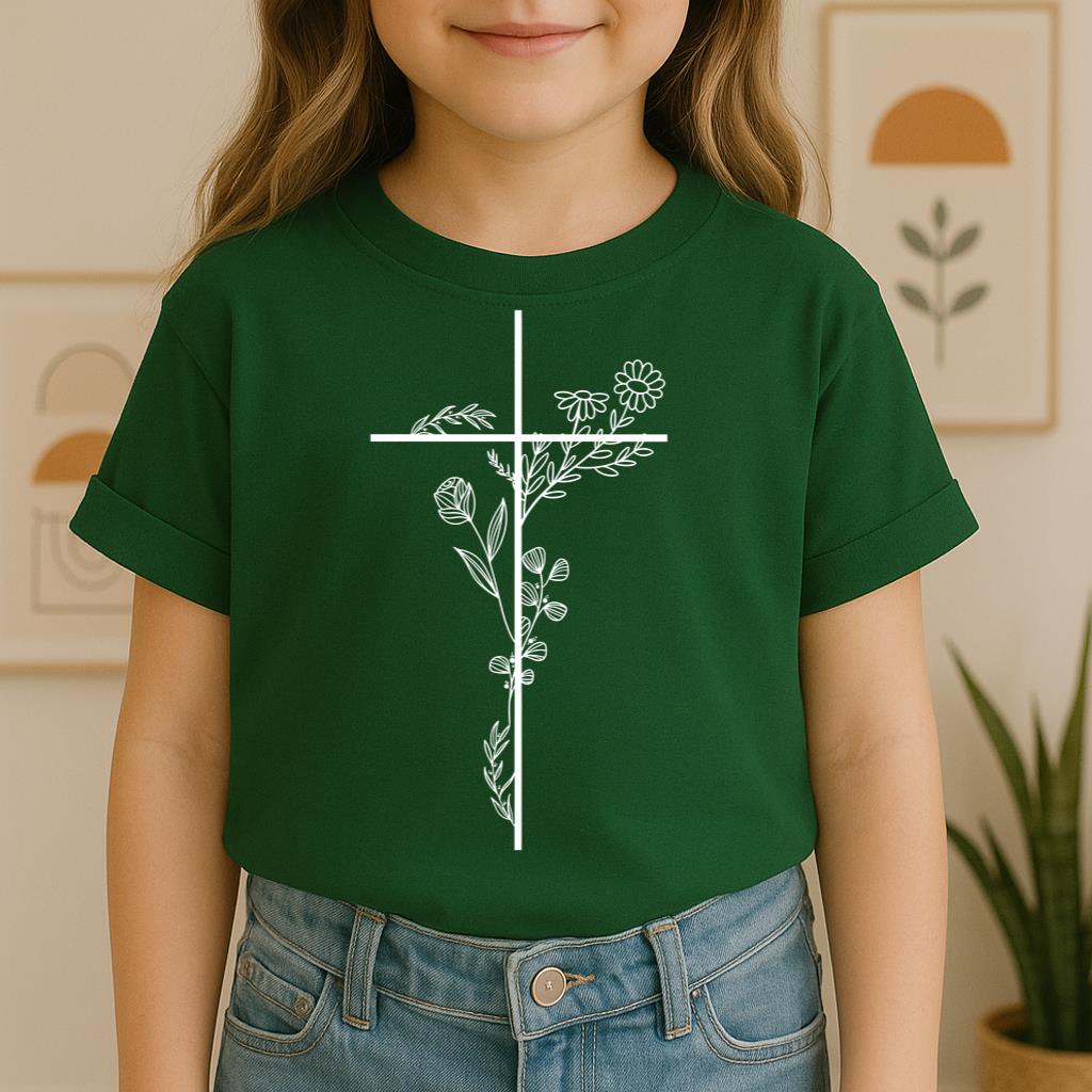 Floral Cross 01