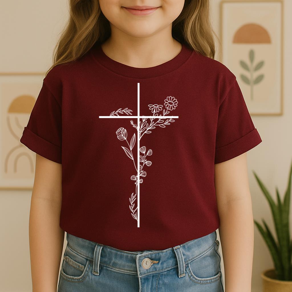 Floral Cross 01