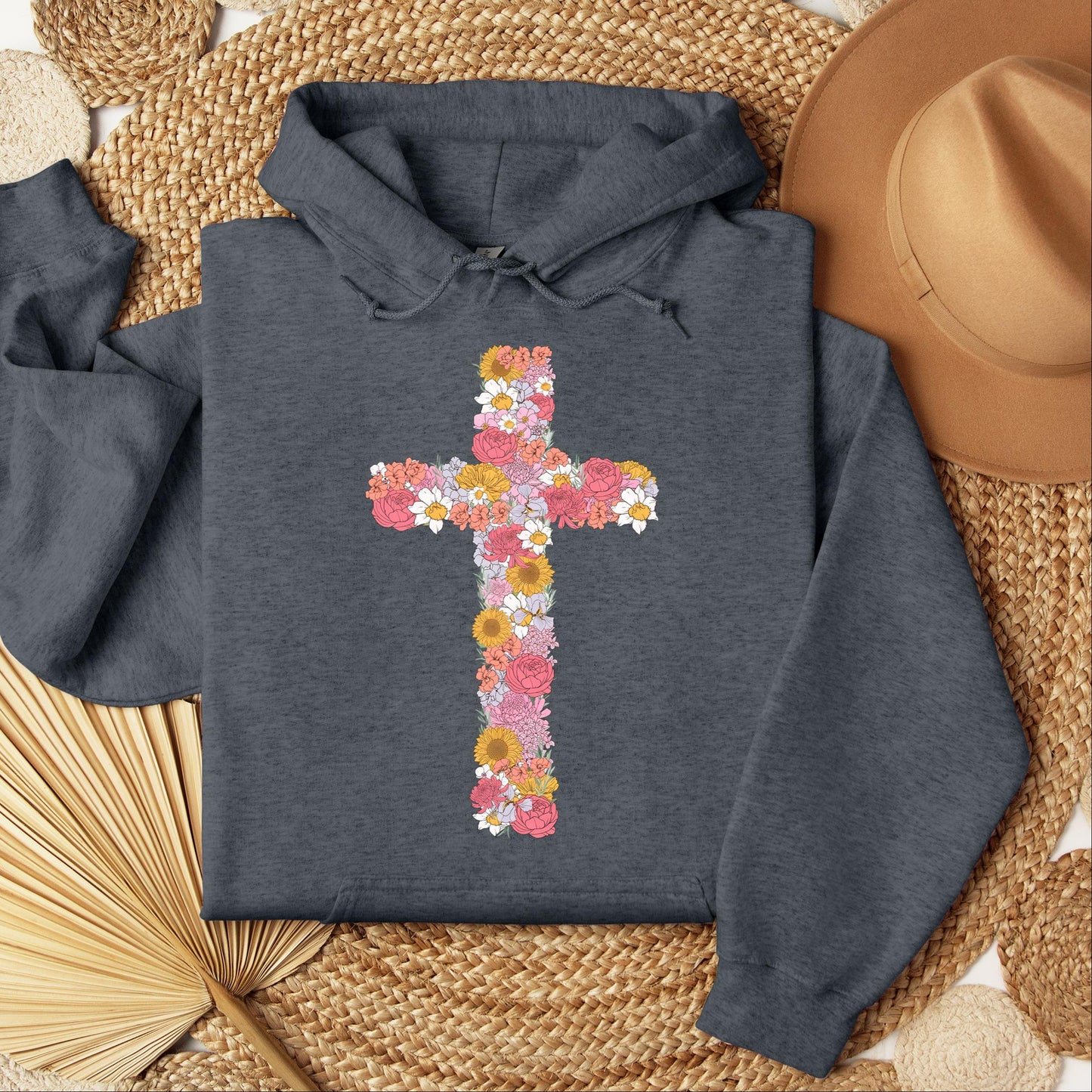 Floral Cross 02